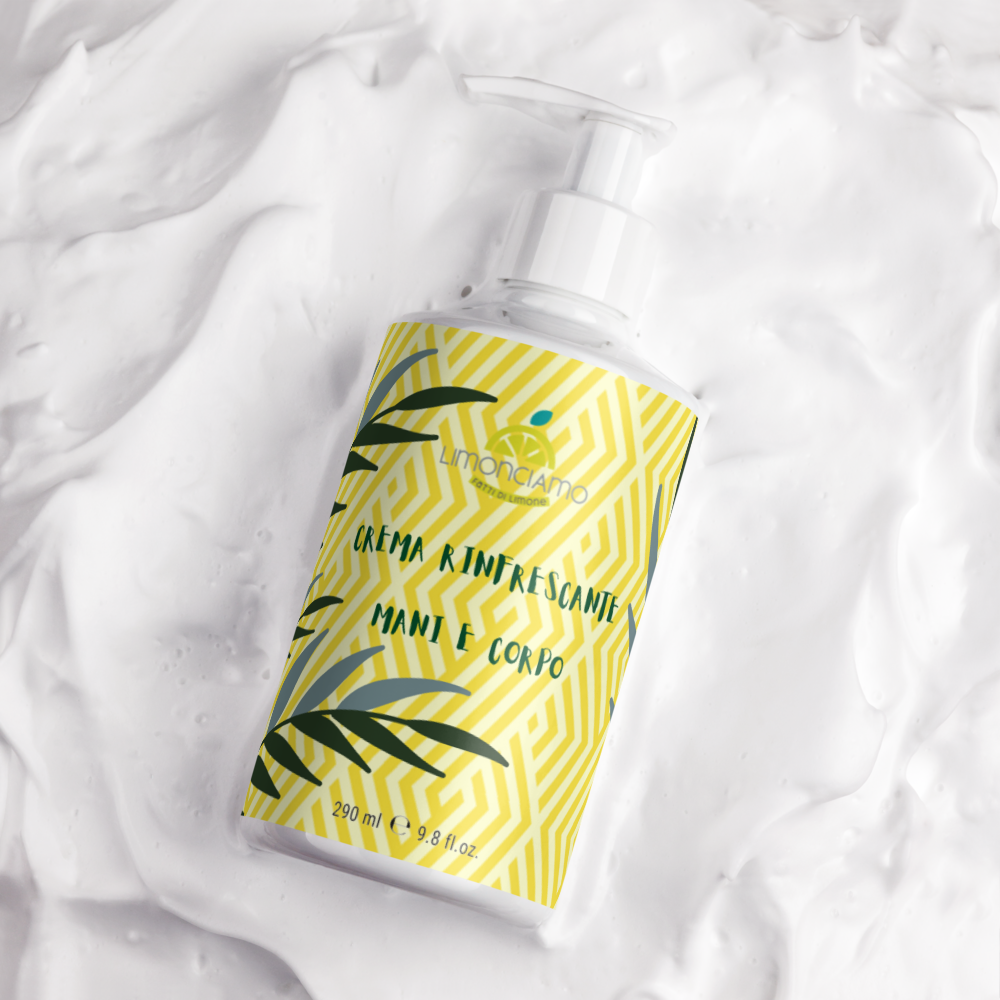 Crema rinfrescante per mani e corpo - Amalfi - Limonciamo