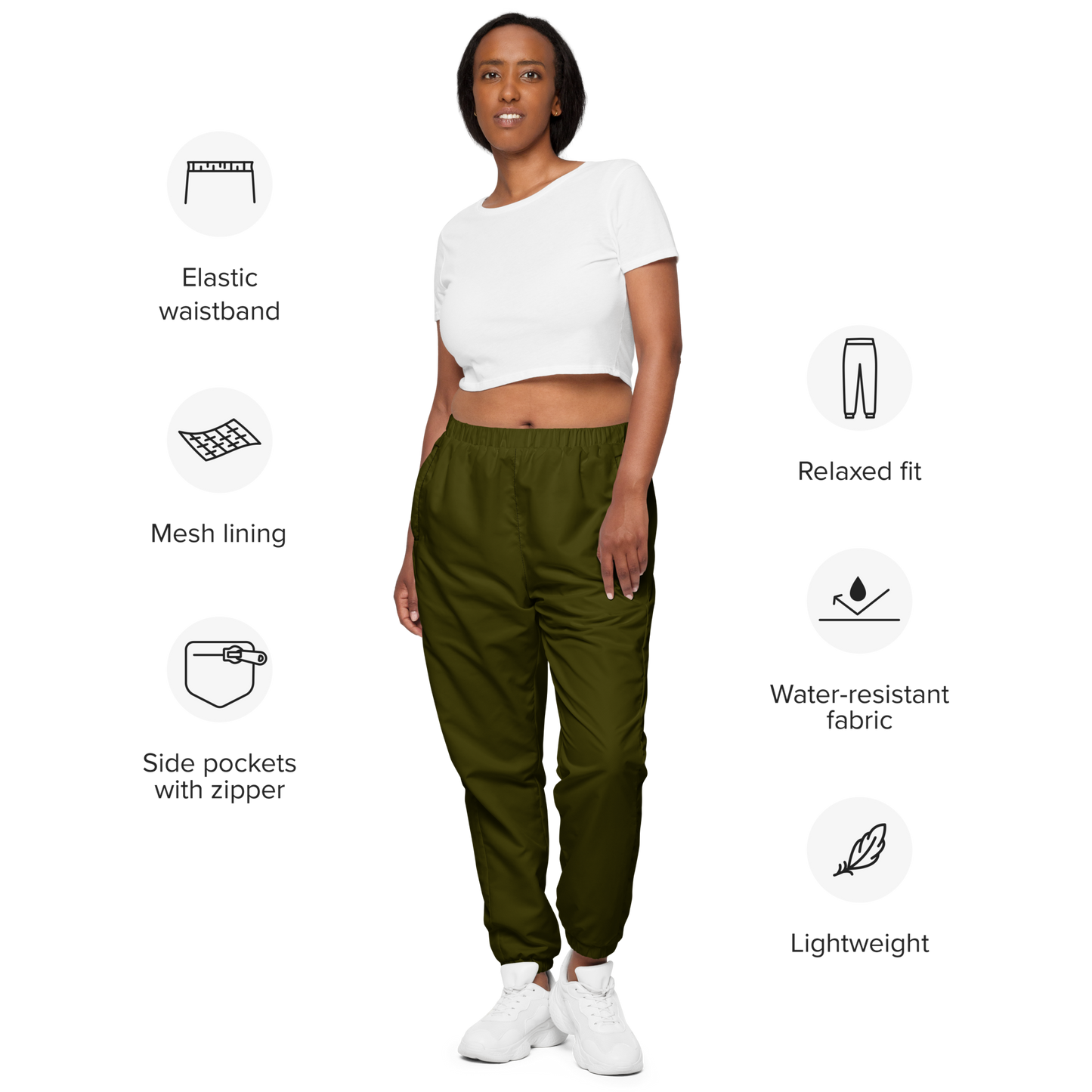 Pantaloni sportivi con stampa all over unisex - Mod. Adventure