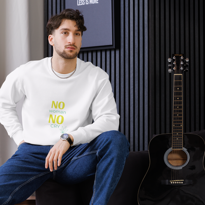 Felpa eco unisex - Mod. Liberty No Woman No Cry
