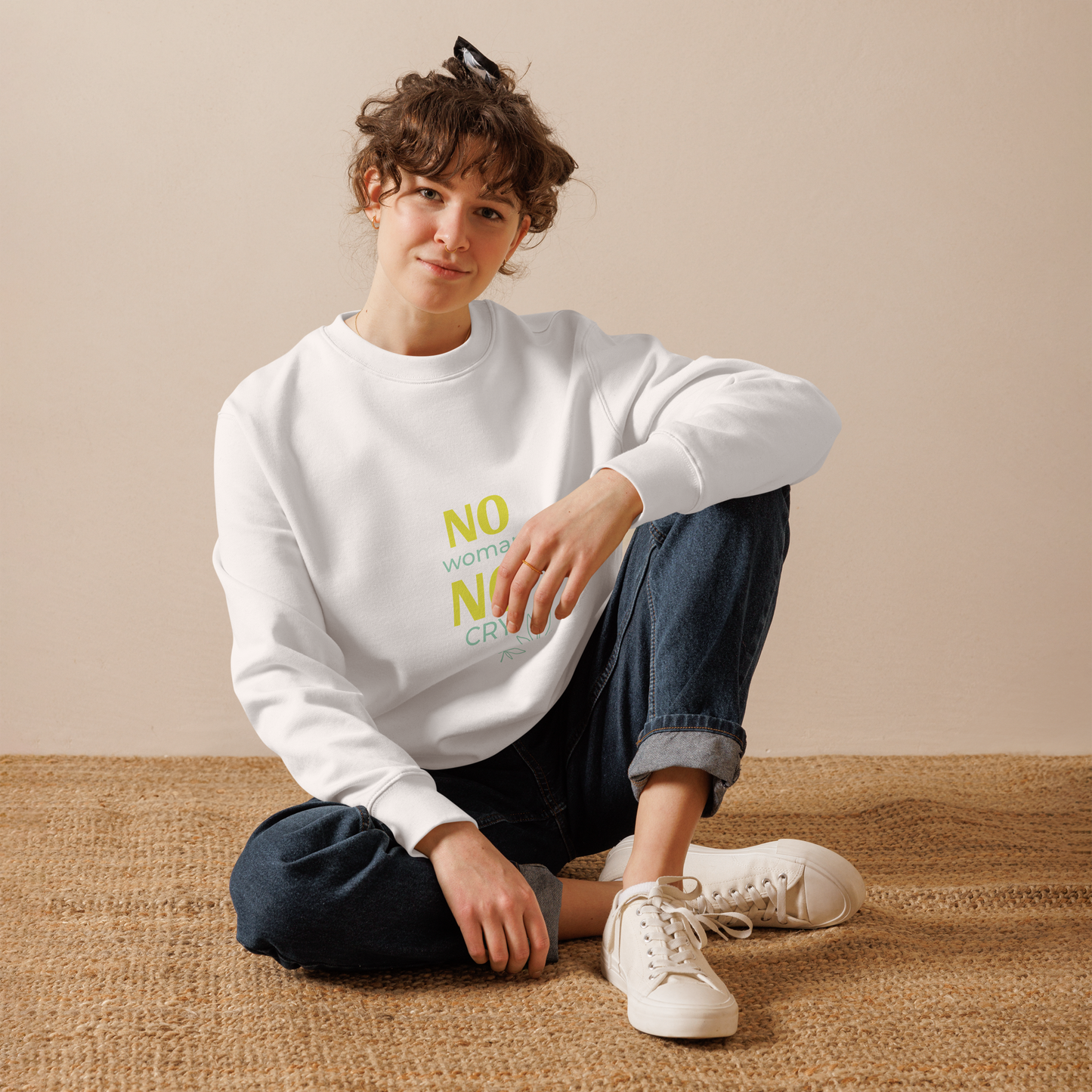 Felpa eco unisex - Mod. Liberty No Woman No Cry